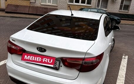 KIA Rio III рестайлинг, 2013 год, 730 000 рублей, 4 фотография