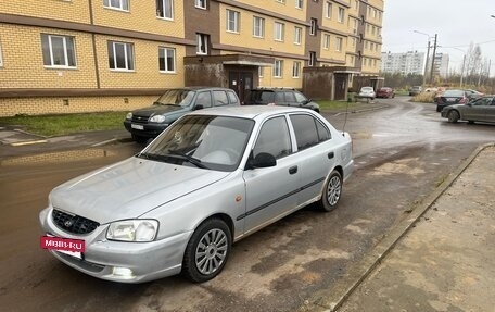 Hyundai Accent II, 2004 год, 390 000 рублей, 3 фотография