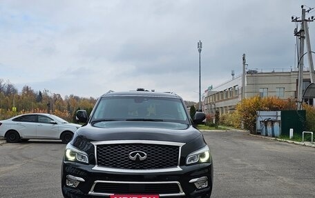 Infiniti QX80 I рестайлинг, 2017 год, 3 850 000 рублей, 1 фотография