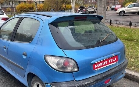 Peugeot 206, 2001 год, 165 000 рублей, 4 фотография