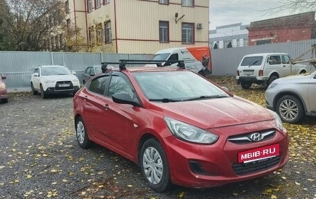 Hyundai Solaris II рестайлинг, 2011 год, 640 000 рублей, 14 фотография