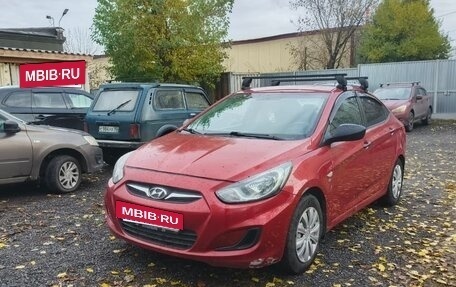 Hyundai Solaris II рестайлинг, 2011 год, 640 000 рублей, 15 фотография
