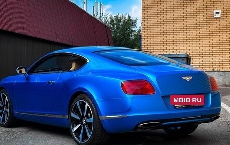 Bentley Continental GT II рестайлинг, 2011 год, 3 900 000 рублей, 3 фотография