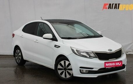 KIA Rio III рестайлинг, 2015 год, 1 050 000 рублей, 3 фотография