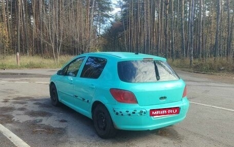 Peugeot 307 I, 2002 год, 130 000 рублей, 10 фотография