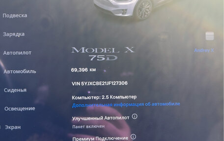 Tesla Model X I, 2018 год, 4 000 000 рублей, 12 фотография