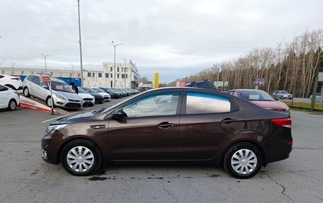 KIA Rio III рестайлинг, 2015 год, 824 995 рублей, 4 фотография