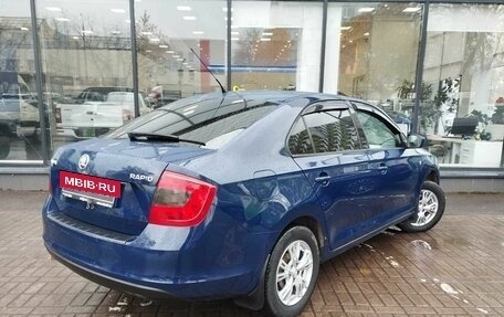Skoda Rapid I, 2014 год, 599 111 рублей, 8 фотография