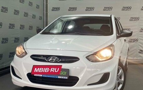 Hyundai Solaris II рестайлинг, 2012 год, 853 000 рублей, 1 фотография