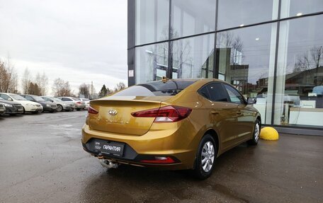 Hyundai Elantra VI рестайлинг, 2019 год, 1 476 000 рублей, 6 фотография