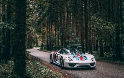 Porsche 918 Spyder, 2014 год, 155 000 000 рублей, 1 фотография