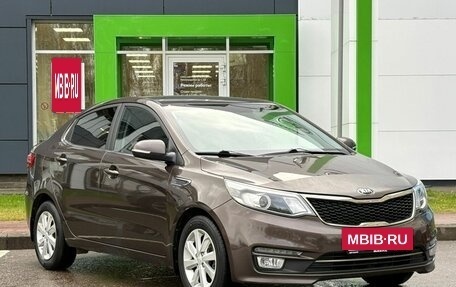 KIA Rio III рестайлинг, 2016 год, 1 350 000 рублей, 3 фотография
