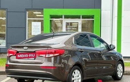 KIA Rio III рестайлинг, 2016 год, 1 350 000 рублей, 5 фотография
