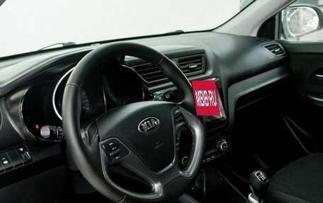KIA Rio III рестайлинг, 2016 год, 877 000 рублей, 5 фотография