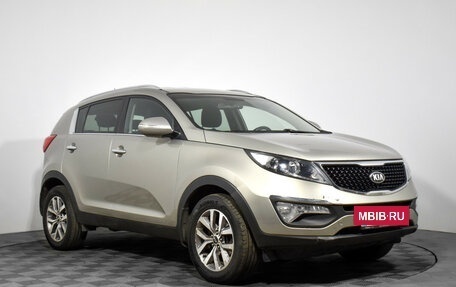 KIA Sportage III, 2014 год, 1 399 000 рублей, 3 фотография