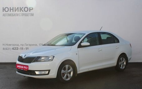 Skoda Rapid I, 2015 год, 799 000 рублей, 1 фотография