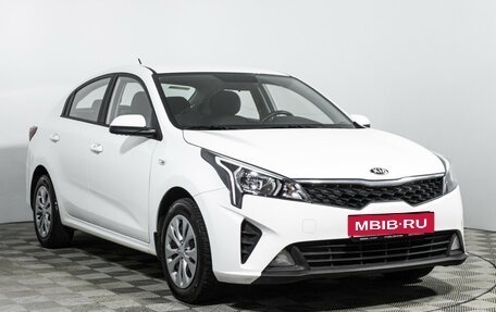 KIA Rio IV, 2021 год, 1 399 777 рублей, 3 фотография
