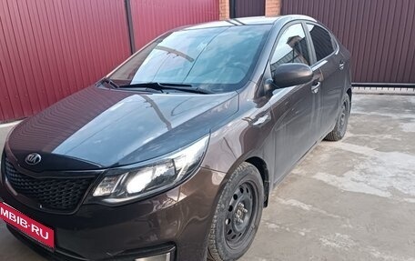 KIA Rio III рестайлинг, 2016 год, 940 000 рублей, 4 фотография