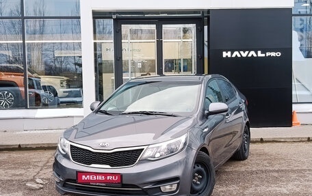 KIA Rio III рестайлинг, 2015 год, 820 000 рублей, 1 фотография