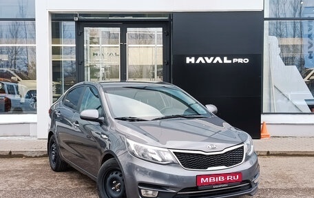 KIA Rio III рестайлинг, 2015 год, 820 000 рублей, 5 фотография