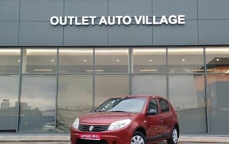 Renault Sandero I, 2011 год, 449 000 рублей, 1 фотография