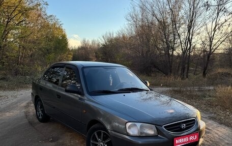 Hyundai Accent II, 2007 год, 410 000 рублей, 1 фотография