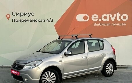 Renault Sandero I, 2011 год, 610 000 рублей, 1 фотография
