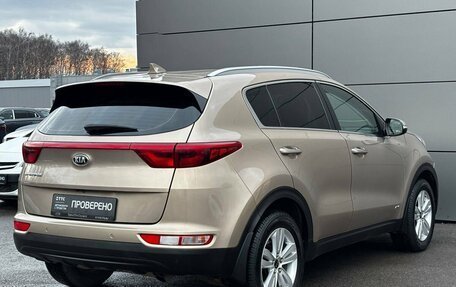 KIA Sportage IV рестайлинг, 2016 год, 1 899 000 рублей, 5 фотография