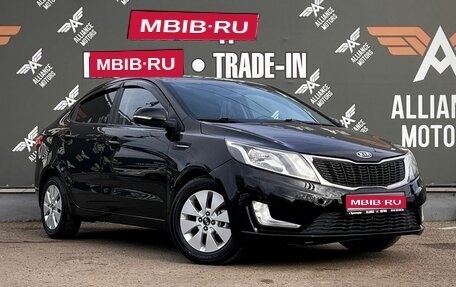 KIA Rio III рестайлинг, 2012 год, 885 000 рублей, 1 фотография