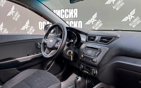 KIA Rio III рестайлинг, 2012 год, 885 000 рублей, 22 фотография