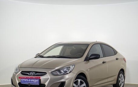 Hyundai Solaris II рестайлинг, 2011 год, 889 000 рублей, 3 фотография
