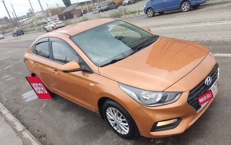 Hyundai Solaris II рестайлинг, 2017 год, 1 025 000 рублей, 1 фотография