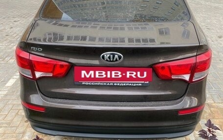 KIA Rio III рестайлинг, 2017 год, 960 000 рублей, 2 фотография