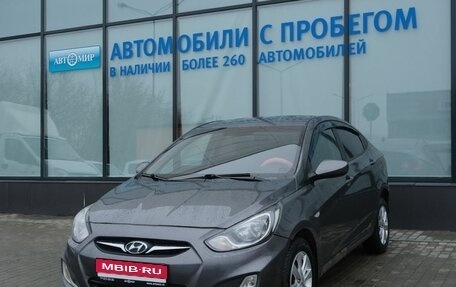 Hyundai Solaris II рестайлинг, 2011 год, 719 000 рублей, 1 фотография