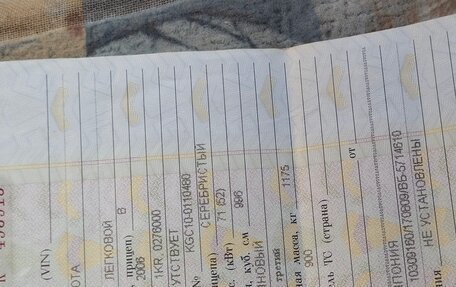 Toyota Passo III, 2006 год, 265 000 рублей, 11 фотография