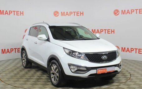 KIA Sportage III, 2014 год, 1 230 000 рублей, 3 фотография