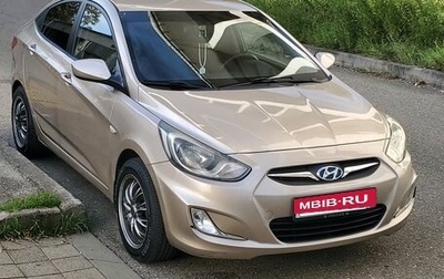 Hyundai Solaris II рестайлинг, 2011 год, 770 000 рублей, 1 фотография