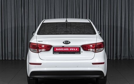 KIA Rio III рестайлинг, 2016 год, 999 000 рублей, 4 фотография