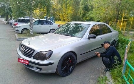 Mercedes-Benz S-Класс, 2002 год, 485 000 рублей, 3 фотография