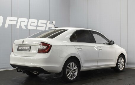 Skoda Rapid I, 2017 год, 1 365 000 рублей, 2 фотография