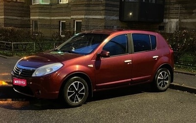Renault Sandero I, 2012 год, 670 000 рублей, 1 фотография