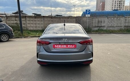 Hyundai Solaris II рестайлинг, 2021 год, 1 630 000 рублей, 5 фотография