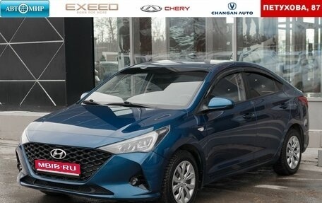 Hyundai Solaris II рестайлинг, 2021 год, 1 400 000 рублей, 1 фотография