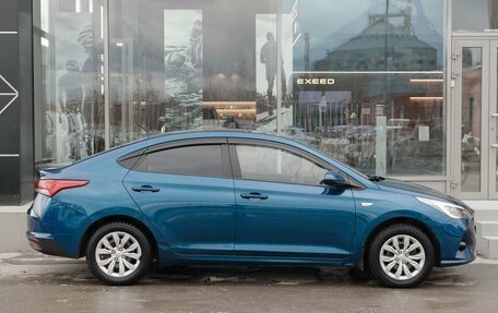 Hyundai Solaris II рестайлинг, 2021 год, 1 400 000 рублей, 4 фотография