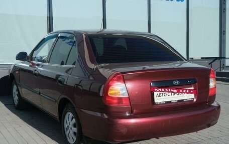 Hyundai Accent II, 2008 год, 349 000 рублей, 3 фотография