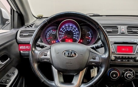 KIA Rio III рестайлинг, 2014 год, 1 045 000 рублей, 21 фотография