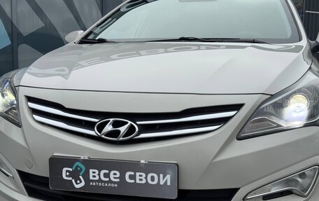 Hyundai Solaris II рестайлинг, 2015 год, 819 000 рублей, 22 фотография