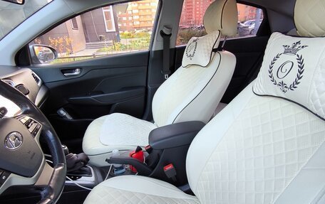 Hyundai Solaris II рестайлинг, 2017 год, 1 440 000 рублей, 20 фотография