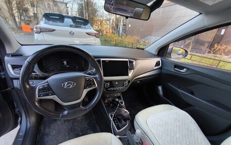 Hyundai Solaris II рестайлинг, 2017 год, 1 440 000 рублей, 17 фотография