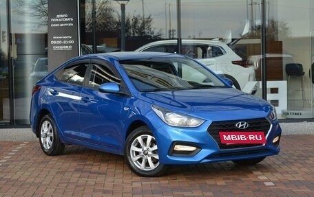 Hyundai Solaris II рестайлинг, 2017 год, 1 379 000 рублей, 3 фотография